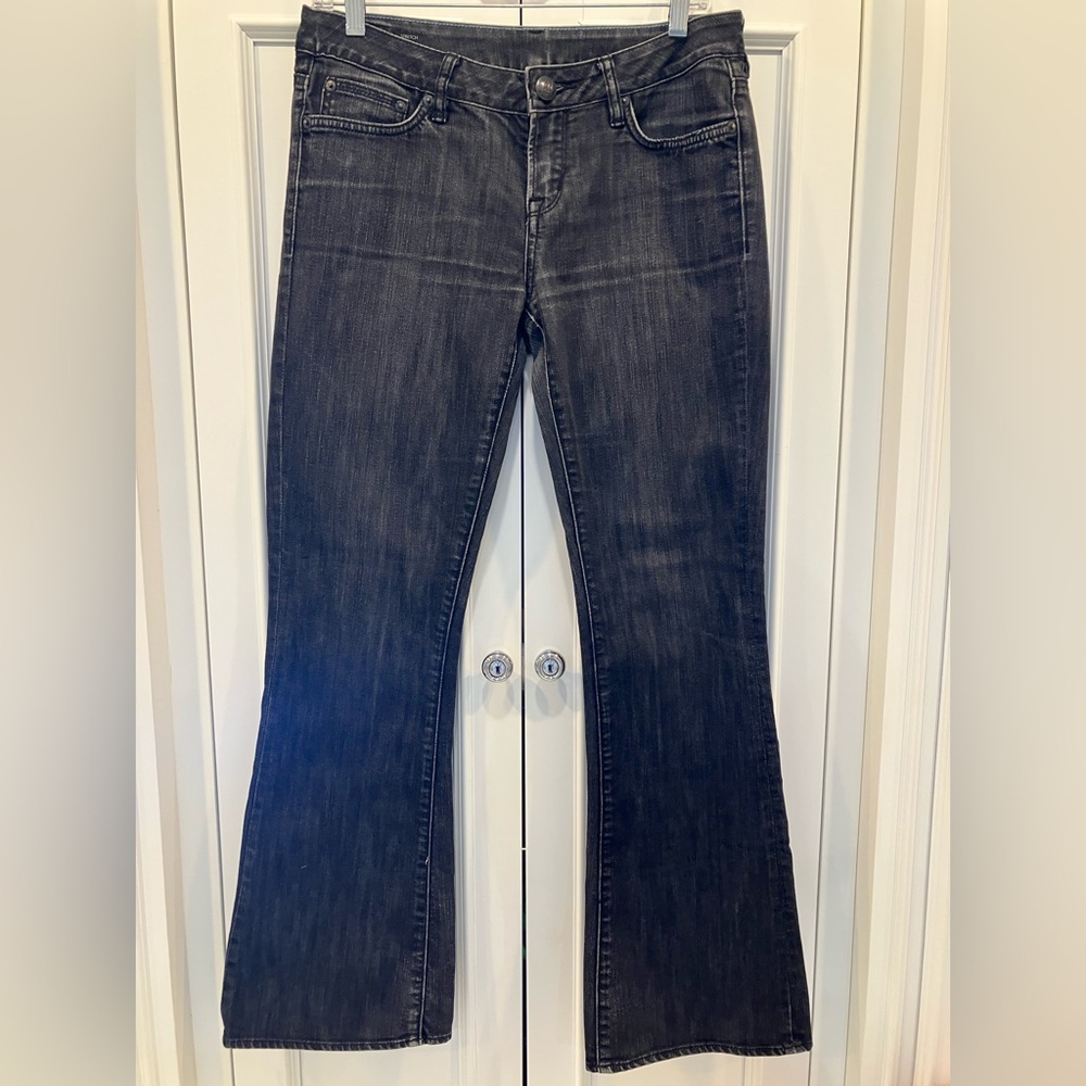 Buffalo David Bitton Black Flare Jeans